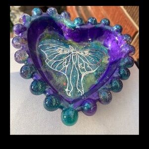 Purple bubble Trinket (handmade)